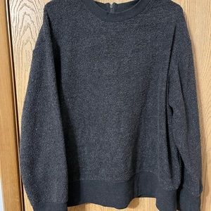 Ava and Viv Cozy Dark Gray Plus Sweatshirt/Sweater Size 1X